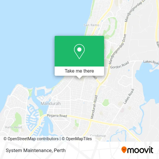 Mapa System Maintenance