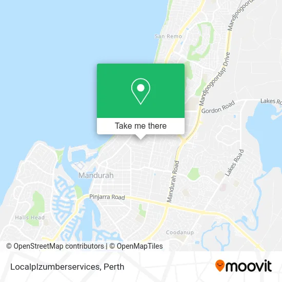 Mapa Localplzumberservices