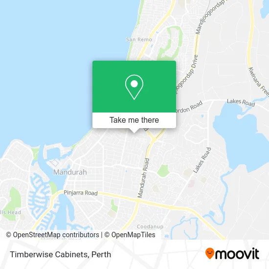 Mapa Timberwise Cabinets