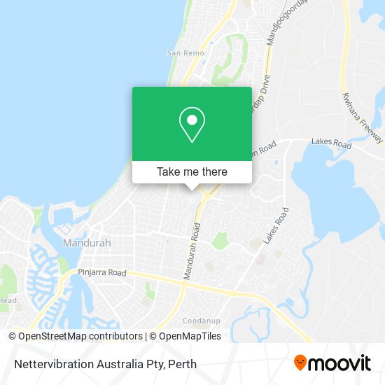 Nettervibration Australia Pty map
