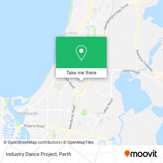 Industry Dance Project map
