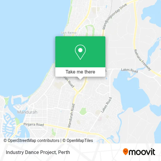 Mapa Industry Dance Project