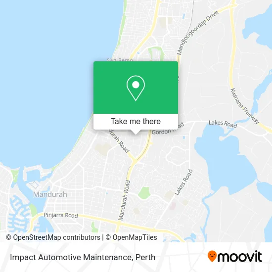 Mapa Impact Automotive Maintenance