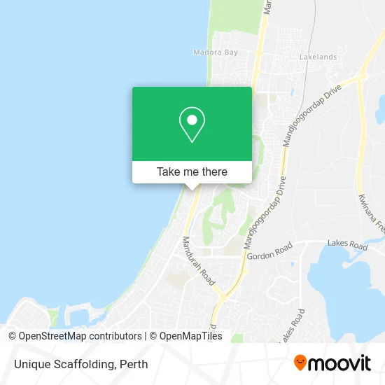 Mapa Unique Scaffolding