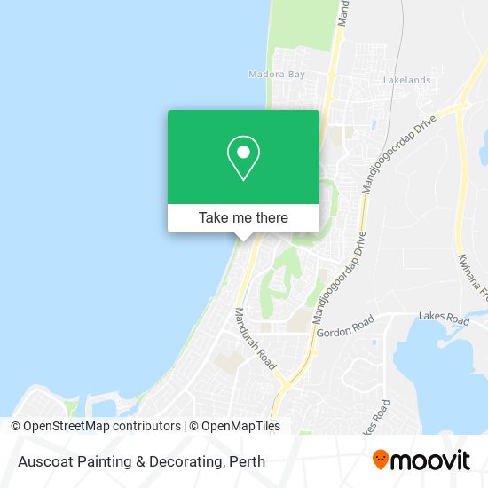 Auscoat Painting & Decorating map