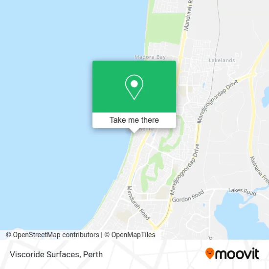 Mapa Viscoride Surfaces