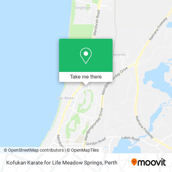 Kofukan Karate for Life Meadow Springs map