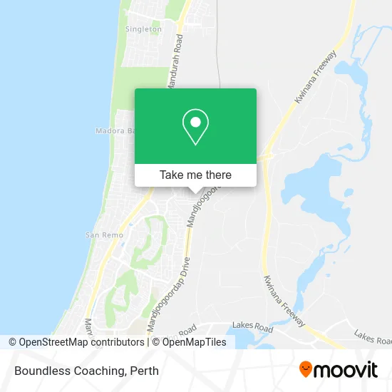 Mapa Boundless Coaching