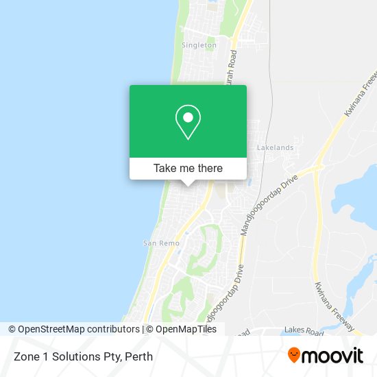 Mapa Zone 1 Solutions Pty