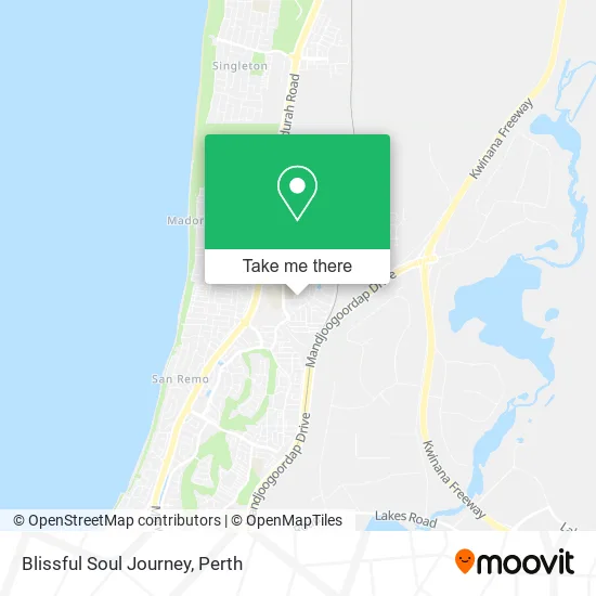 Blissful Soul Journey map