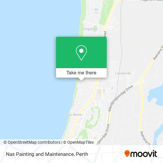 Nas Painting and Maintenance map
