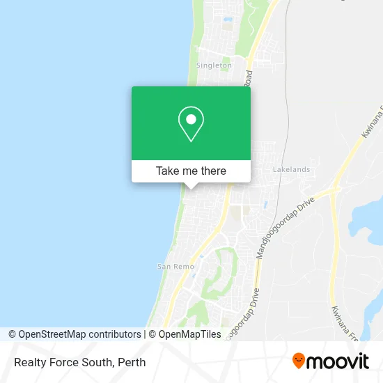 Mapa Realty Force South