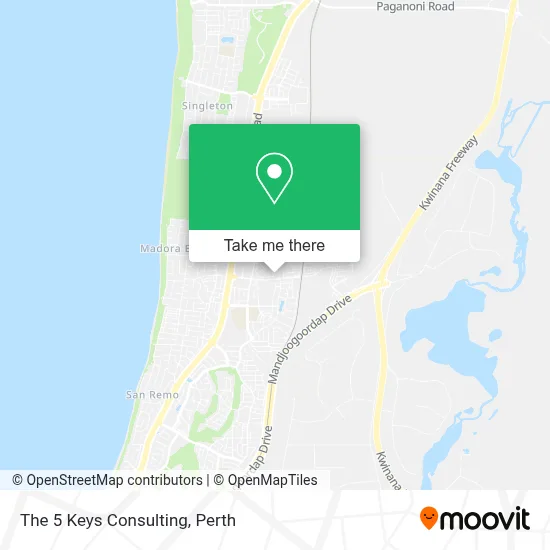 Mapa The 5 Keys Consulting