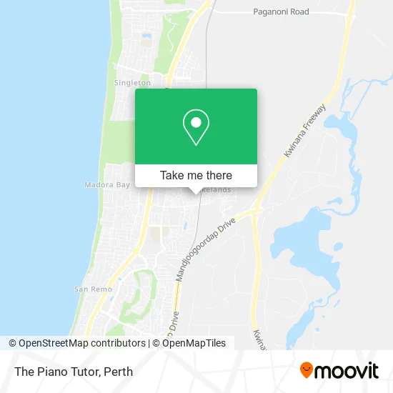 The Piano Tutor map