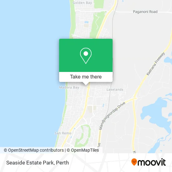 Seaside Estate Park map