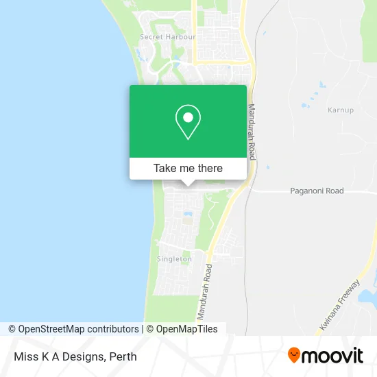 Mapa Miss K A Designs