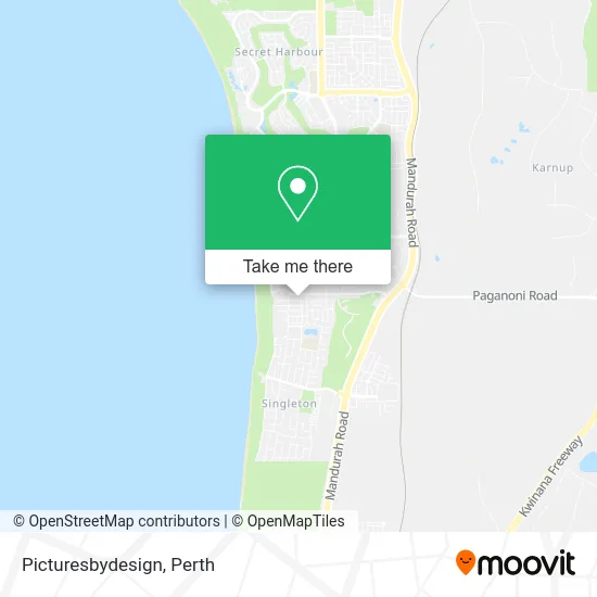 Mapa Picturesbydesign