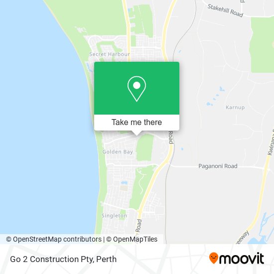 Go 2 Construction Pty map