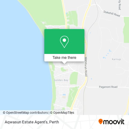 Aqwasun Estate Agent's map