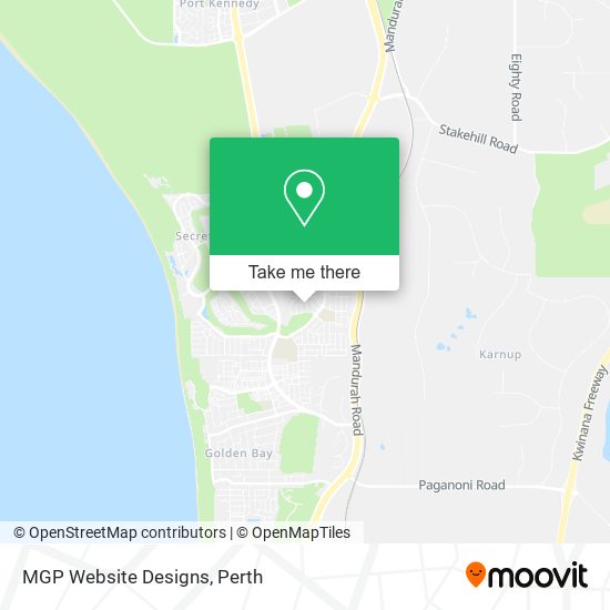 MGP Website Designs map