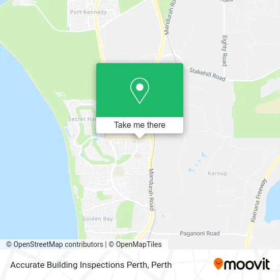 Mapa Accurate Building Inspections Perth