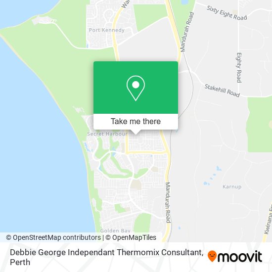 Debbie George Independant Thermomix Consultant map