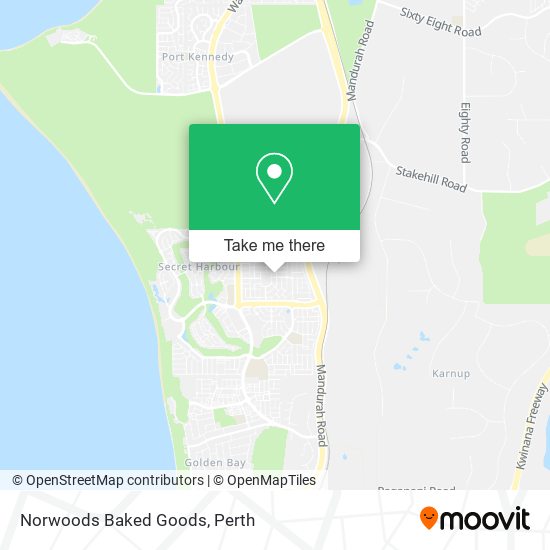 Norwoods Baked Goods map