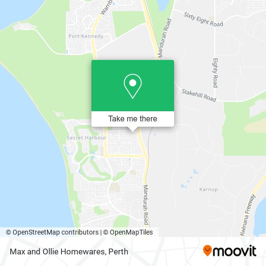 Max and Ollie Homewares map