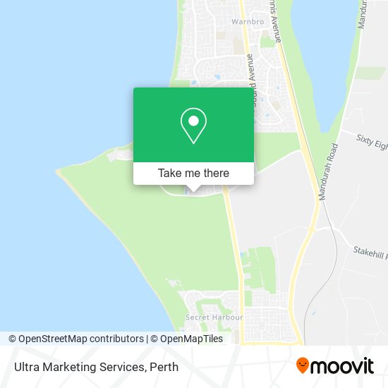 Ultra Marketing Services map