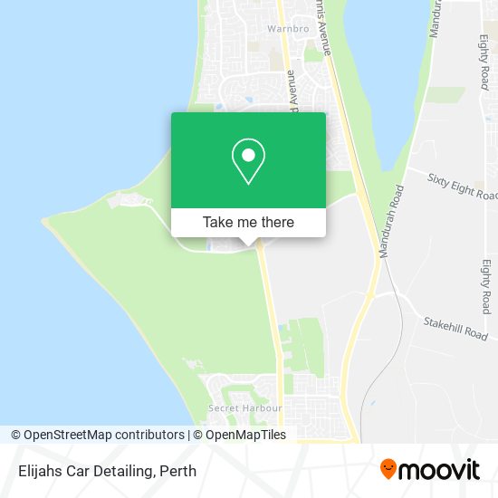 Elijahs Car Detailing map