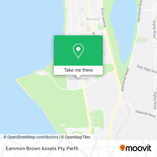 Eammon Brown Assets Pty map