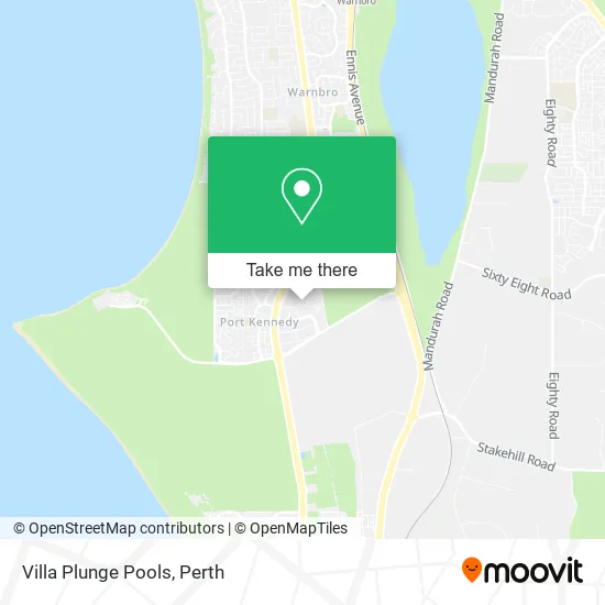 Villa Plunge Pools map
