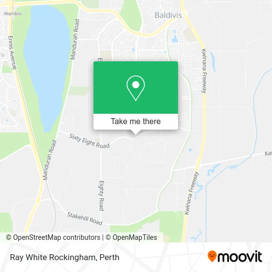 Mapa Ray White Rockingham