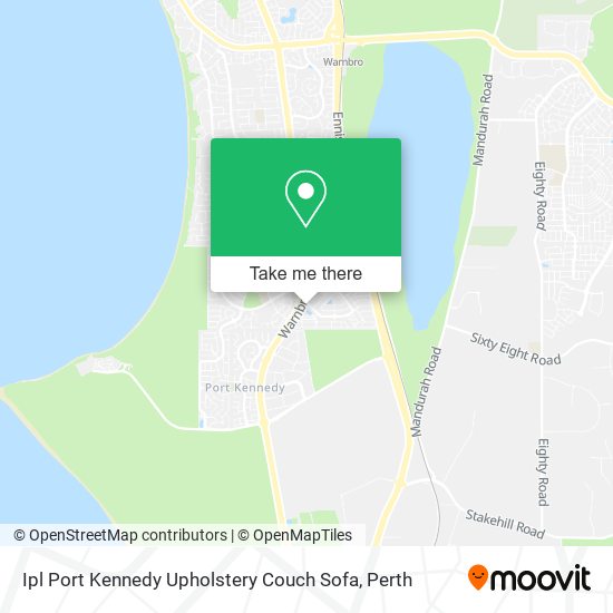 Ipl Port Kennedy Upholstery Couch Sofa map