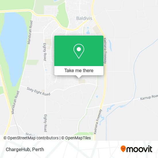 Mapa ChargeHub