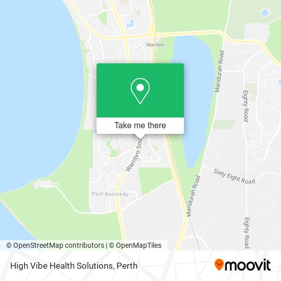 High Vibe Health Solutions map
