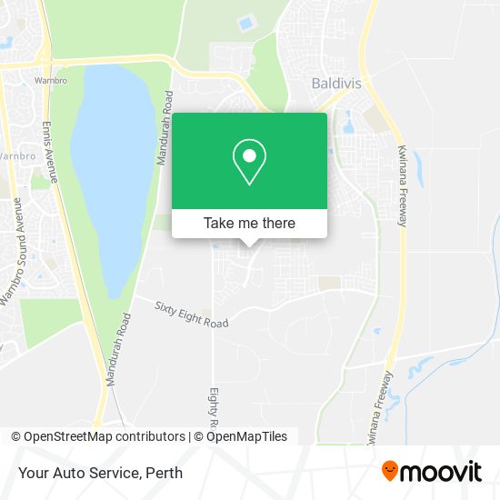 Your Auto Service map