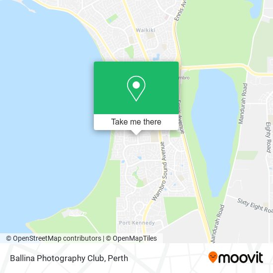 Ballina Photography Club map