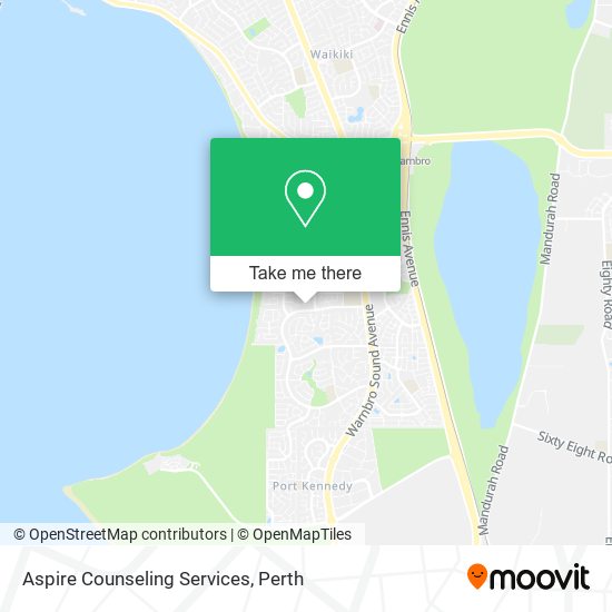 Aspire Counseling Services map
