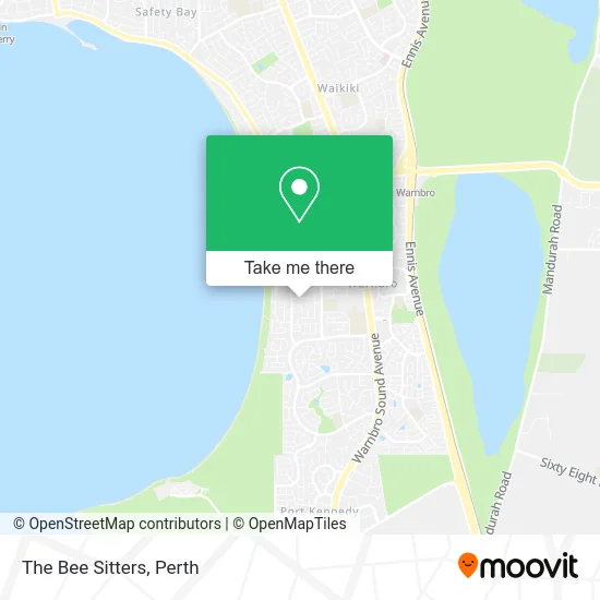 Mapa The Bee Sitters