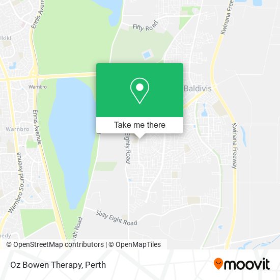 Mapa Oz Bowen Therapy