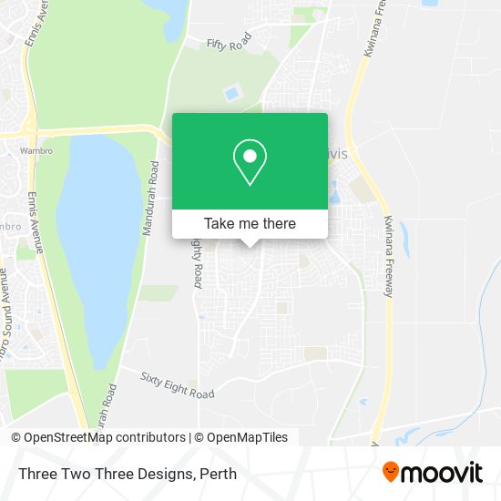 Three Two Three Designs map