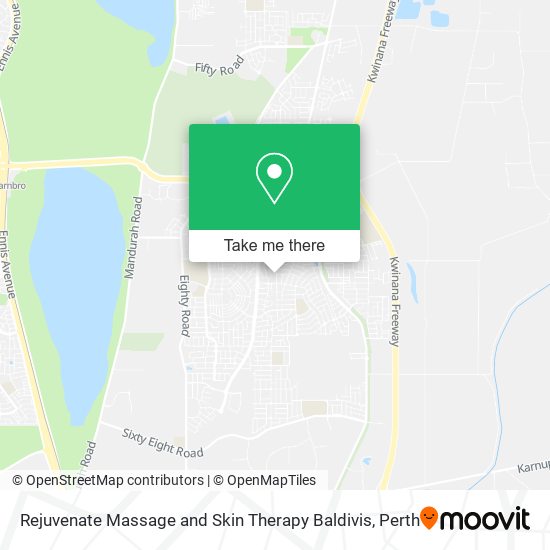 Rejuvenate Massage and Skin Therapy Baldivis map