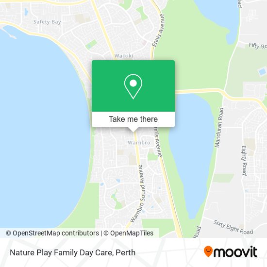 Nature Play Family Day Care map