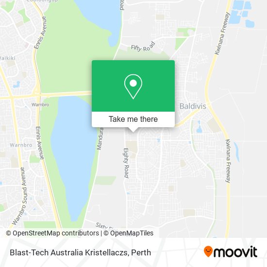 Blast-Tech Australia Kristellaczs map