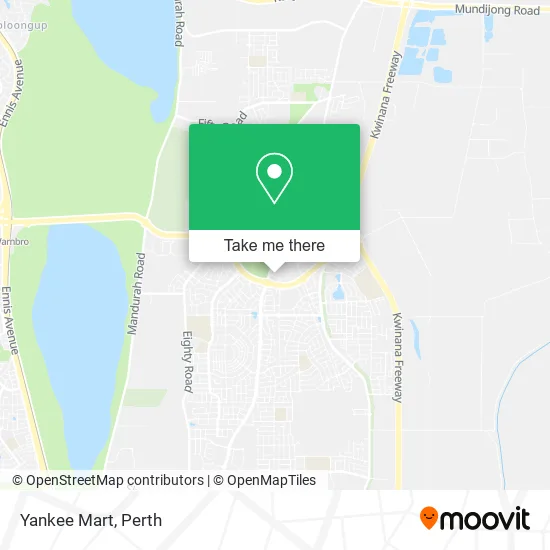 Mapa Yankee Mart