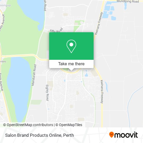 Salon Brand Products Online map