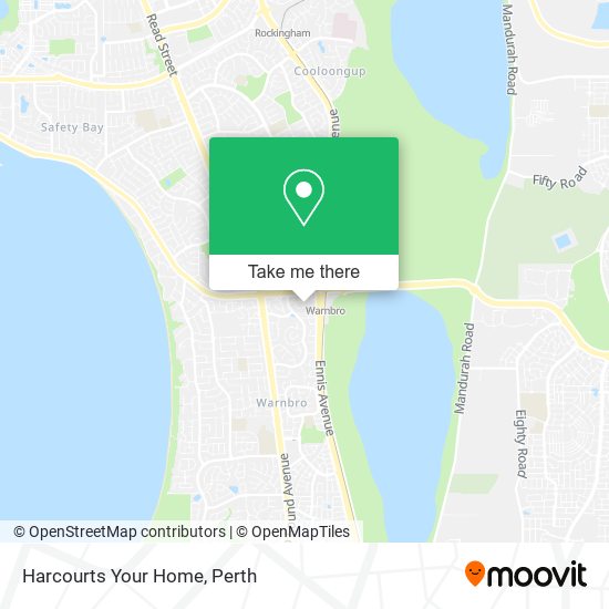 Mapa Harcourts Your Home