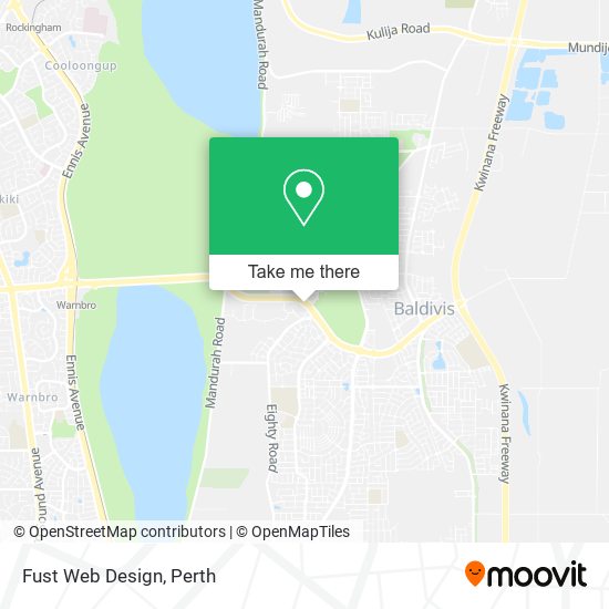 Fust Web Design map