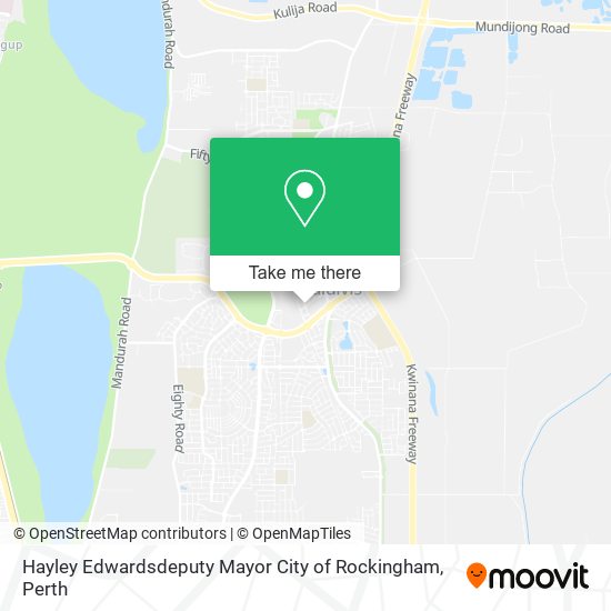 Hayley Edwardsdeputy Mayor City of Rockingham map